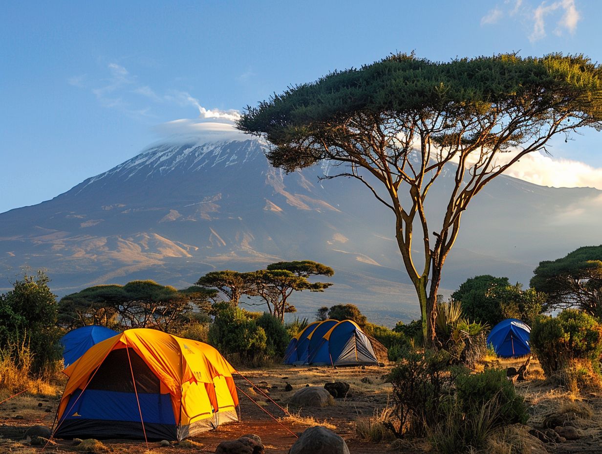 What are the Best Campsites on Mount Kilimanjaro?