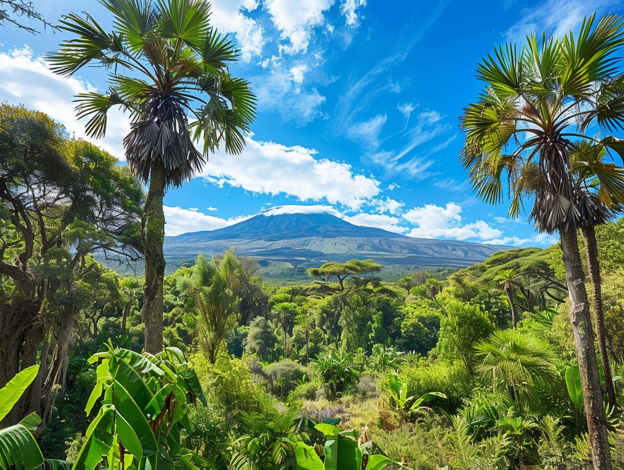 Views Of Mount Kilimanjaro