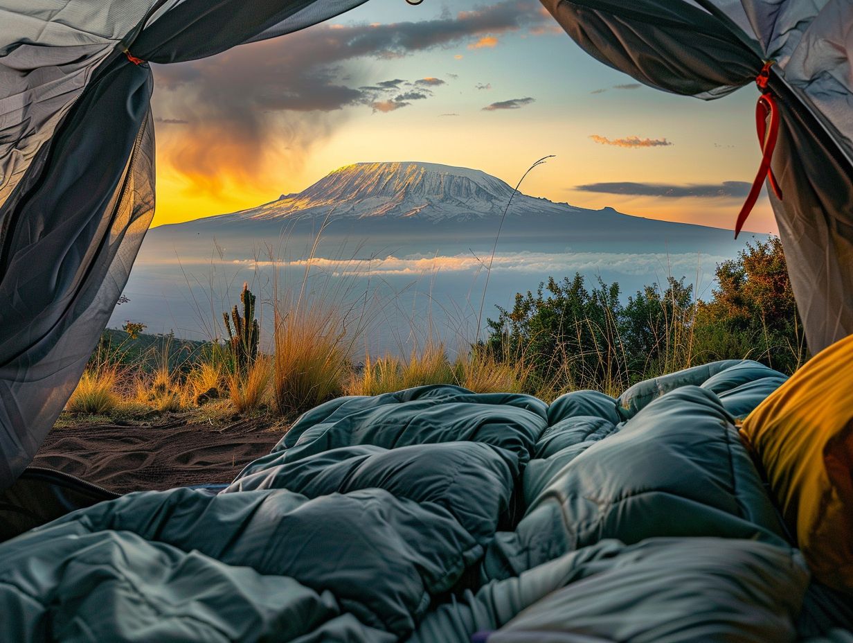Conclusion: Finding the Right Sleeping Bag for Your Kilimanjaro Adventure